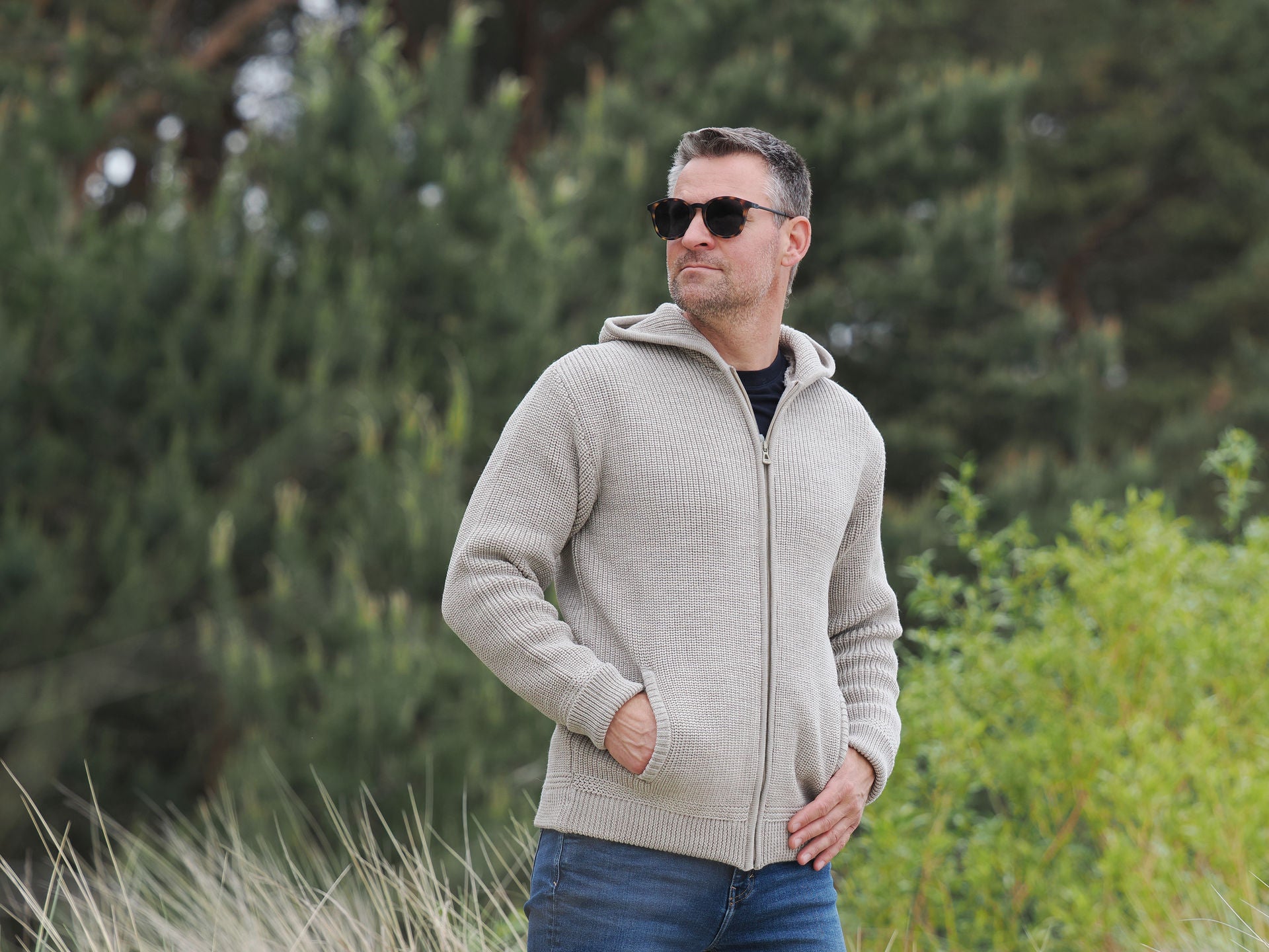 Kapuzen-Troyer-Jacke
