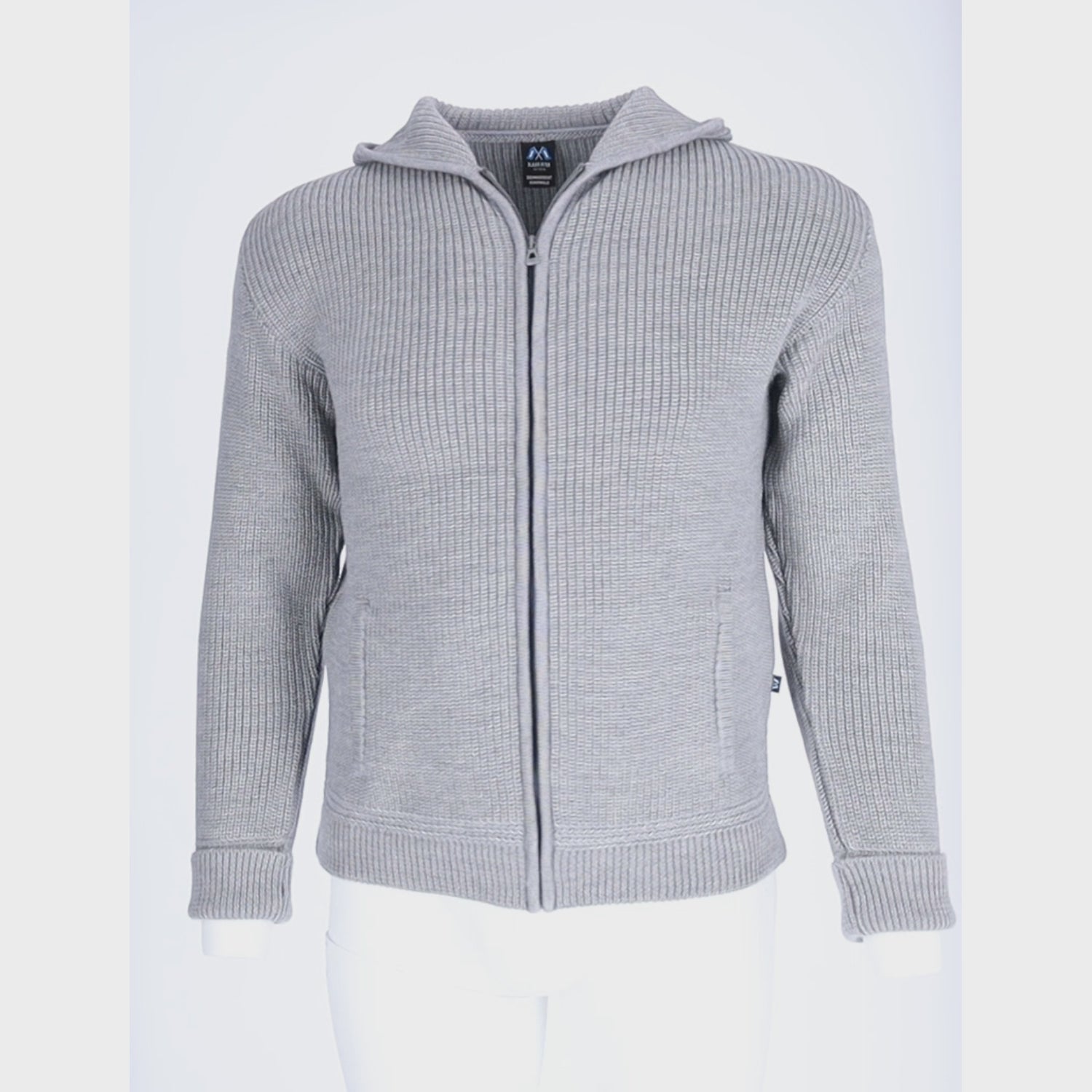 Merino-Kapuzen-Troyer-Jacke